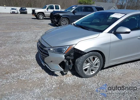 2019 Hyundai Elantra Sel from USA, damaged, VIN 5NPD84LF1KH414072